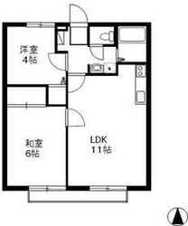 エストーきりが丘の物件間取画像